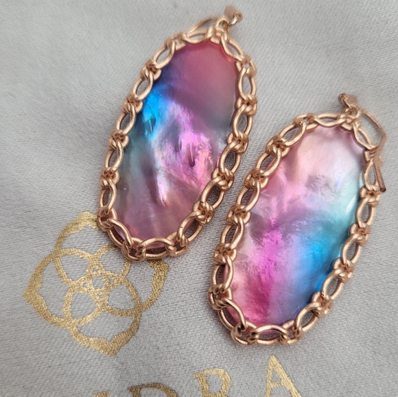 Kendra Scott Jewelry - SOLD - VGUC Kendra Scott Watercolor Elle earrings
